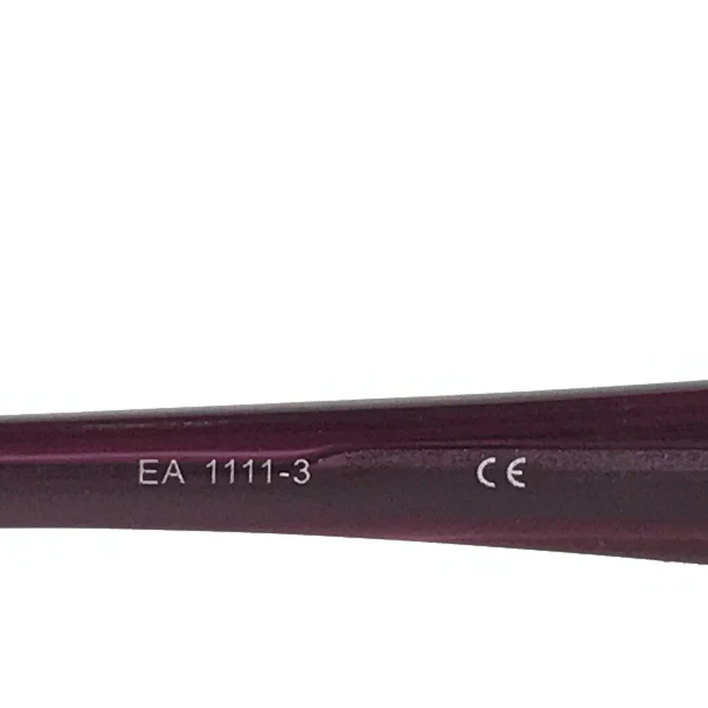 Elizabeth Arden EA 111-3 Eyeglasses Frames Purple Rectangular Full Rim 51-17-130